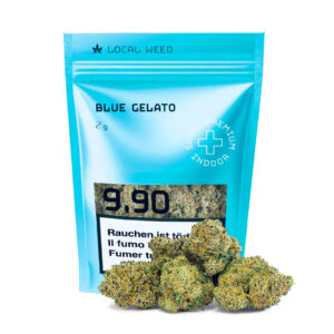 Localweed Blue Gelato CBD Blüten Produktbild